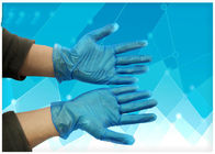 Los guantes quirúrgicos azules del propósito multi, guantes del examen del vinilo se pulverizaron/polvo libre proveedor