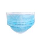 La filtración de tres capas azul disponible respirable de la mascarilla del gancho reduce infecciones proveedor