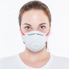 Bacterias antis no tejidas cómodas de la mascarilla de la máscara de la taza FFP2 de la prueba del polvo proveedor