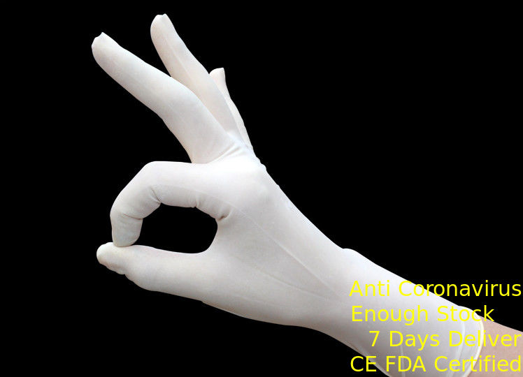 Ácido de resistencia cómodo protector de los guantes quirúrgicos disponibles suaves sin el polvo proveedor