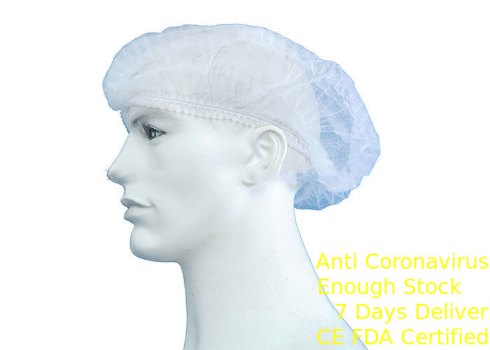 Grueso ligero disponible material no tejido 10gsm de las redes de pelo del casquillo del cirujano proveedor