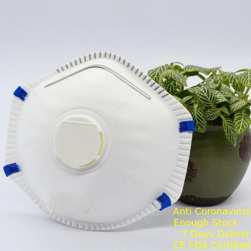 Respirador de partículas Valved de la taza FFP2 de la industria disponible de la máscara para el trabajador proveedor