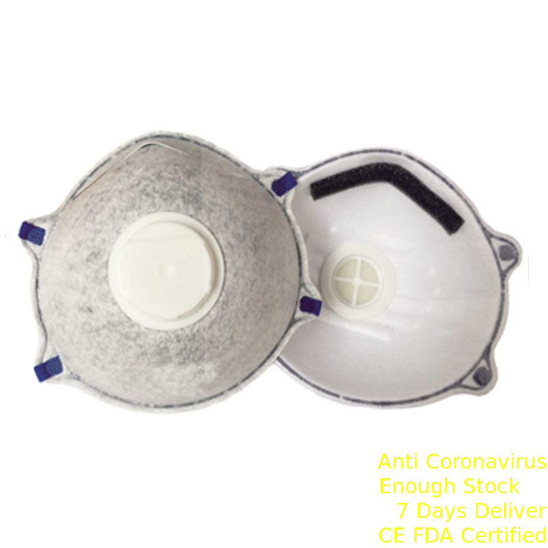 Respirador personal del uso N95 de las bacterias de la máscara anti de la taza FFP2 con la válvula proveedor