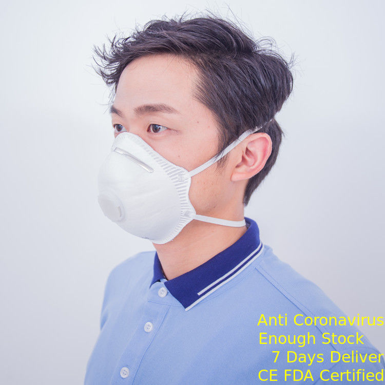 N95 polvo anti disponible no tejido de la máscara de polvo del uso personal de la máscara de la taza FFP2 proveedor