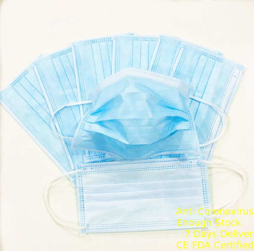 Máscara personal disponible azul de la protección de la contaminación atmosférica de la seguridad de la mascarilla proveedor