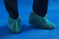 El zapato disponible del pie plástico anti del resbalón cubre grueso azul claro del color 30gsm proveedor