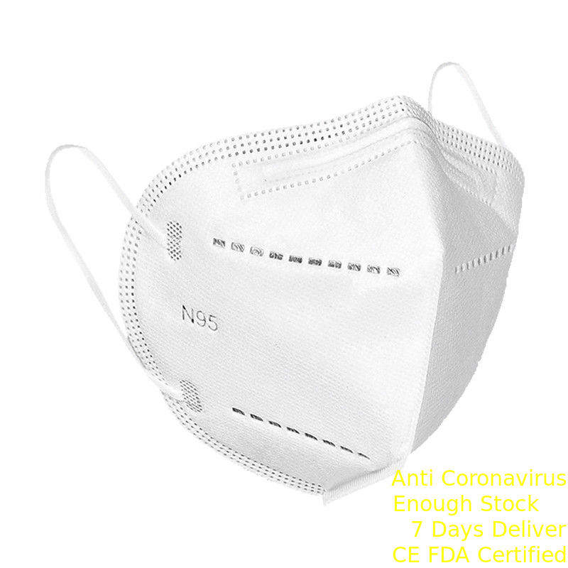 Máscara cómoda del respirador FFP2, máscara disponible del anti-bacteriano N95 proveedor